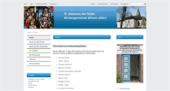 Desktop Screenshot of evkirche-winsenaller.de