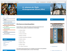Tablet Screenshot of evkirche-winsenaller.de
